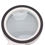 30X Handheld Large Magnifying Glass UV Banknote Inspection Magnifying Glass 12 LED Illuminated Lighted Magnifier For Reading Antique Jewelry Appreciation