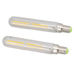 2Pcs LED Tube Bulb 4W E14 2300K Tubular Light Lamp Bulbs T20x120 220‑240V for Lighting