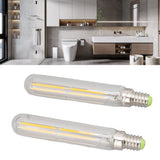 2Pcs LED Tube Bulb 4W E14 2300K Tubular Light Lamp Bulbs T20x120 220‑240V for Lighting - Extra Image