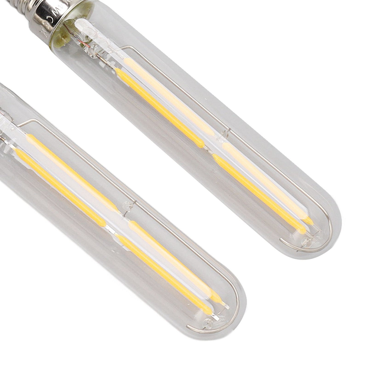 2Pcs LED Tube Bulb 4W E14 2300K Tubular Light Lamp Bulbs T20x120 220‑240V for Lighting