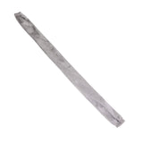 Chain Cover Dustproof Wire Flannelette Cloth 60cm Length 5cm Width with Zipper for Protection Grey - Front View