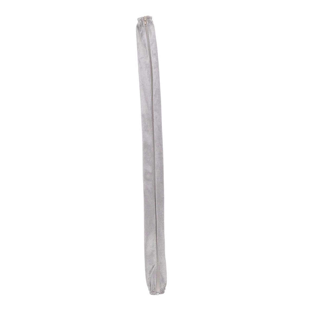 Chain Cover Dustproof Wire Flannelette Cloth 60cm Length 5cm Width with Zipper for Protection Grey