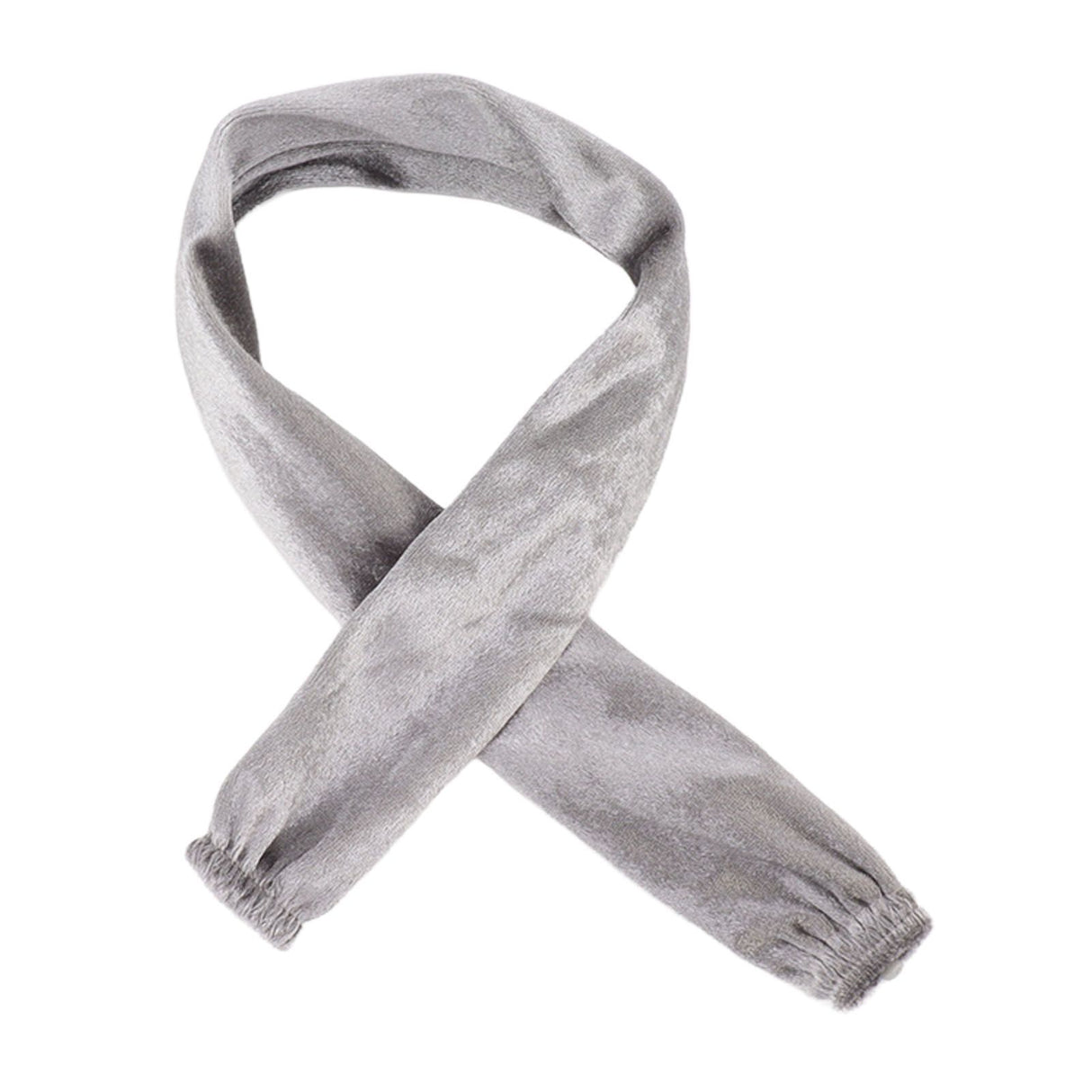 Chain Cover Dustproof Wire Flannelette Cloth 60cm Length 5cm Width with Zipper for Protection Grey