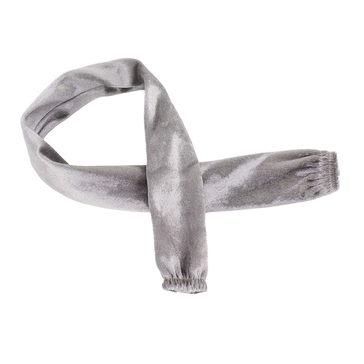 Chain Cover Dustproof Wire Flannelette Cloth 60cm Length 5cm Width with Zipper for Protection Grey