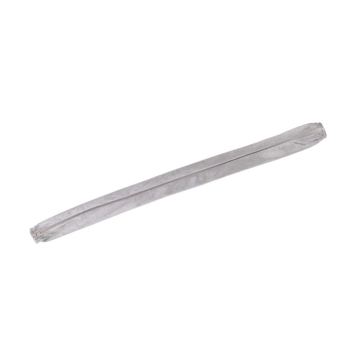 Chain Cover Dustproof Wire Flannelette Cloth 60cm Length 5cm Width with Zipper for Protection Grey