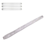 Chain Cover Dustproof Wire Flannelette Cloth 60cm Length 5cm Width with Zipper for Protection Grey - Extra Image