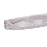 Chain Cover Dustproof Wire Flannelette Cloth 60cm Length 5cm Width with Zipper for Protection Grey - Extra Image
