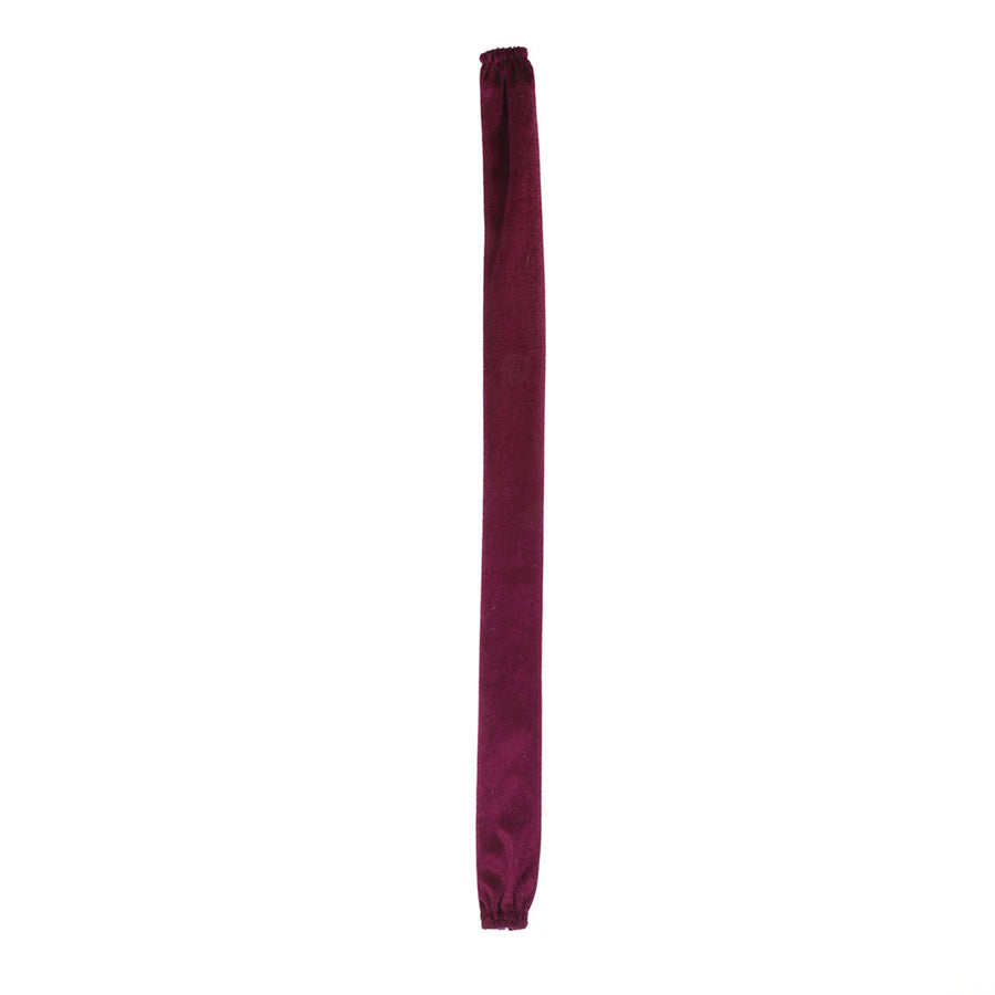 Chain Cover Dustproof Wire Flannelette Cloth 60cm Length 5cm Width with Zipper for Protection Purple