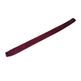 Chain Cover Dustproof Wire Flannelette Cloth 60cm Length 5cm Width with Zipper for Protection Purple