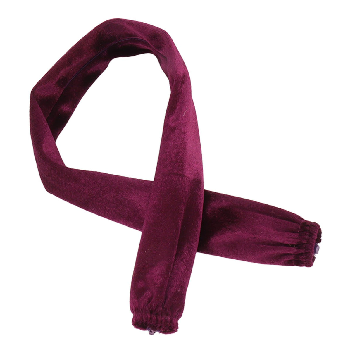 Chain Cover Dustproof Wire Flannelette Cloth 60cm Length 5cm Width with Zipper for Protection Purple