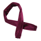 Chain Cover Dustproof Wire Flannelette Cloth 60cm Length 5cm Width with Zipper for Protection Purple