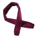 Chain Cover Dustproof Wire Flannelette Cloth 60cm Length 5cm Width with Zipper for Protection Purple