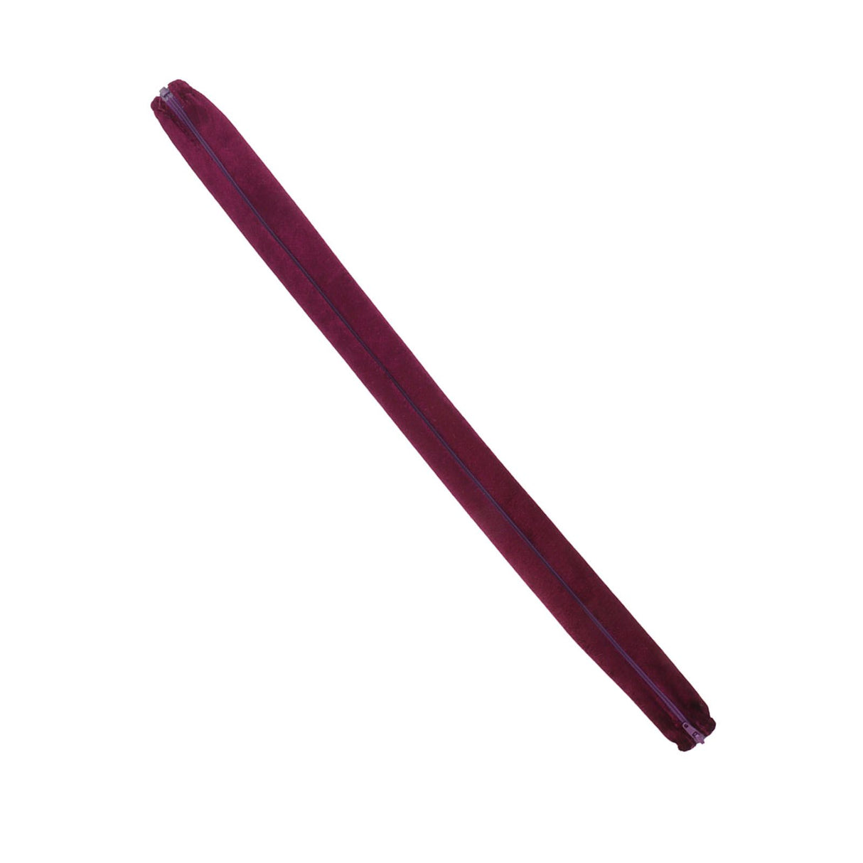 Chain Cover Dustproof Wire Flannelette Cloth 60cm Length 5cm Width with Zipper for Protection Purple
