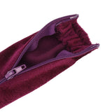 Chain Cover Dustproof Wire Flannelette Cloth 60cm Length 5cm Width with Zipper for Protection Purple - Extra Image