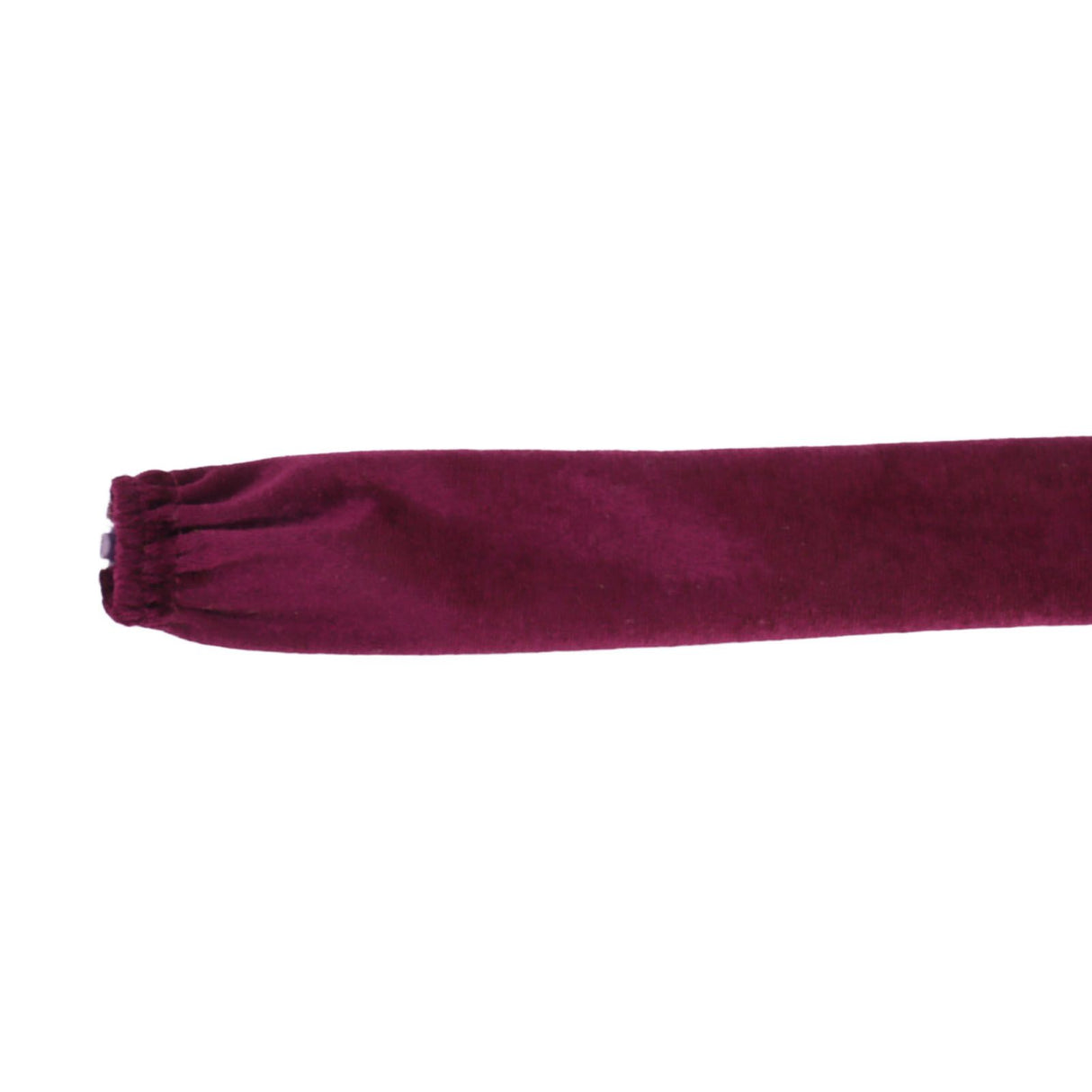 Chain Cover Dustproof Wire Flannelette Cloth 60cm Length 5cm Width with Zipper for Protection Purple