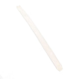 Chain Cover Dustproof Wire Flannelette Cloth 60cm Length 5cm Width with Zipper for Protection White