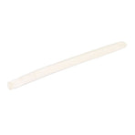 Chain Cover Dustproof Wire Flannelette Cloth 60cm Length 5cm Width with Zipper for Protection White