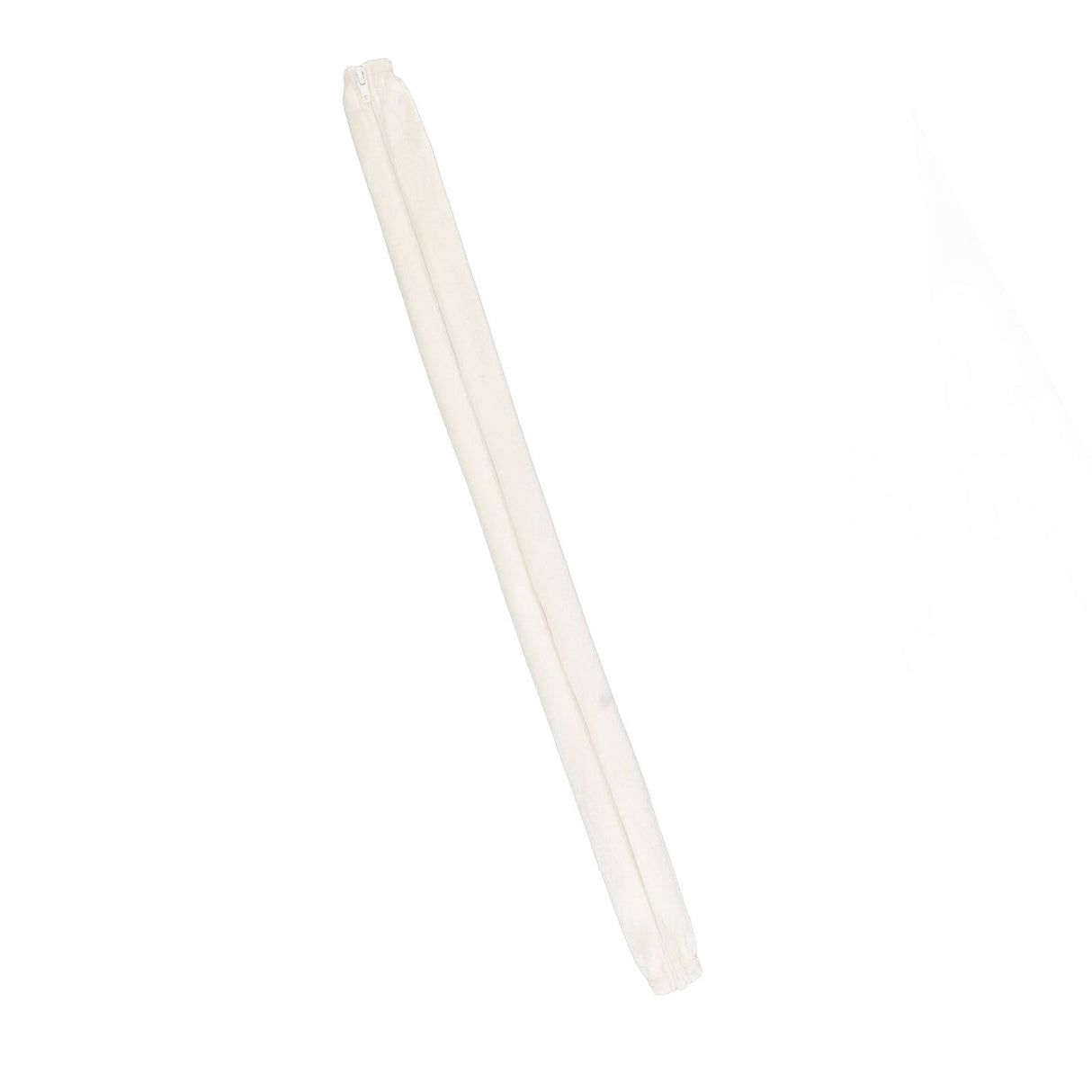 Chain Cover Dustproof Wire Flannelette Cloth 60cm Length 5cm Width with Zipper for Protection White