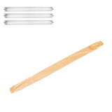 Chain Cover Dustproof Wire Flannelette Cloth 60cm Length 5cm Width with Zipper for Protection Beige