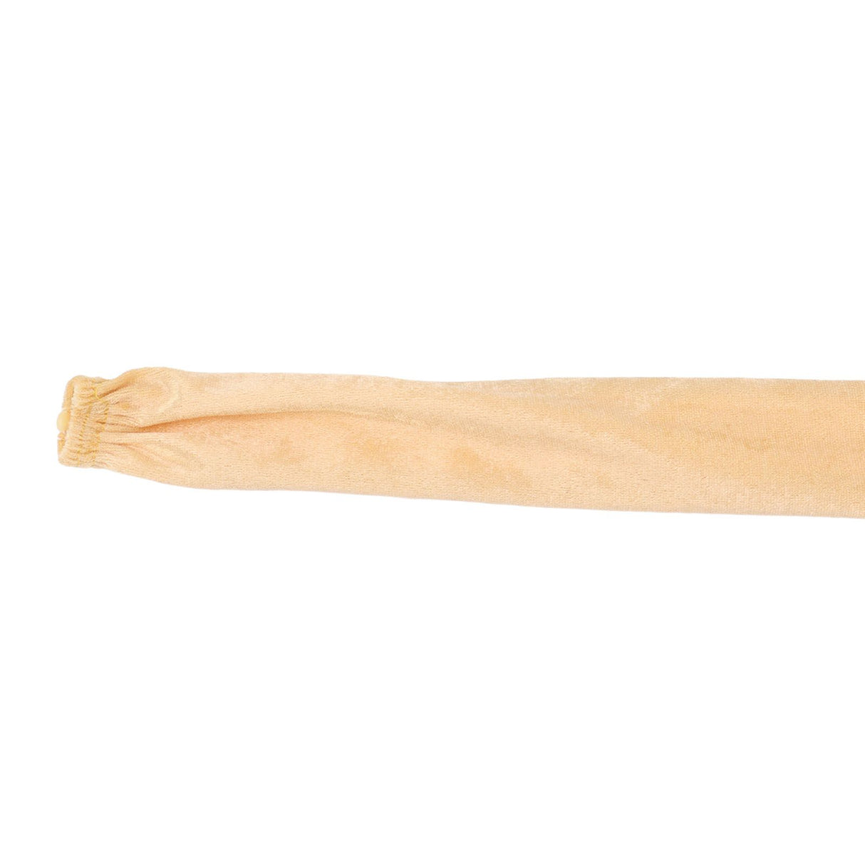 Chain Cover Dustproof Wire Flannelette Cloth 60cm Length 5cm Width with Zipper for Protection Beige