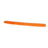 Chain Cover Dustproof Wire Flannelette Cloth 60cm Length 5cm Width with Zipper for Protection Orange - Close-Up Angle