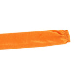 Chain Cover Dustproof Wire Flannelette Cloth 60cm Length 5cm Width with Zipper for Protection Orange