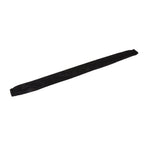 Chain Cover Dustproof Wire Flannelette Cloth 60cm Length 5cm Width with Zipper for Protection Black