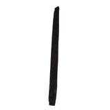 Chain Cover Dustproof Wire Flannelette Cloth 60cm Length 5cm Width with Zipper for Protection Black