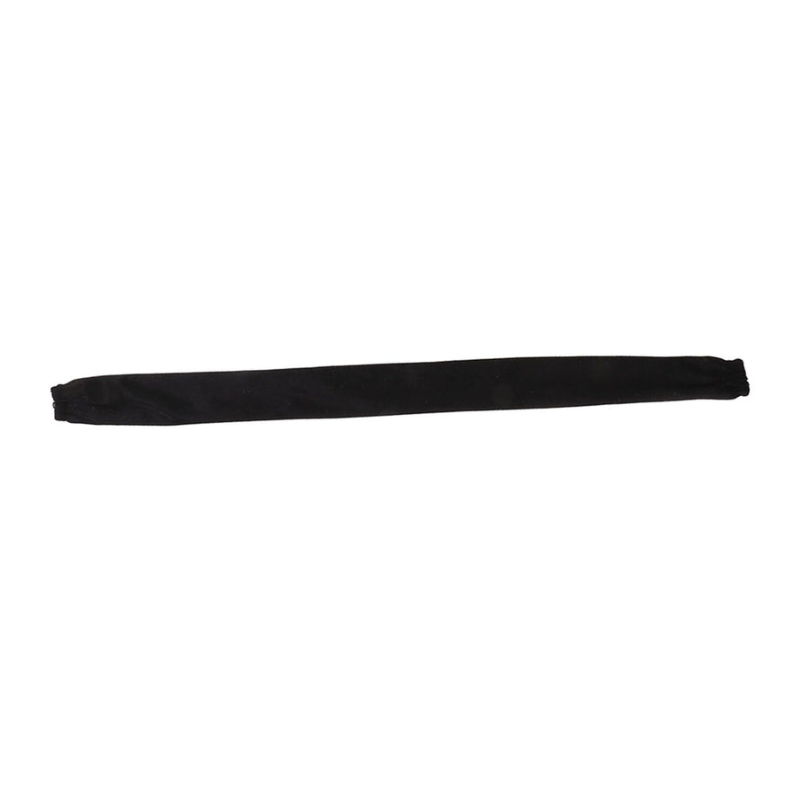 Chain Cover Dustproof Wire Flannelette Cloth 60cm Length 5cm Width with Zipper for Protection Black