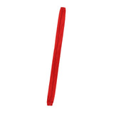 Chain Cover Dustproof Wire Flannelette Cloth 60cm Length 5cm Width with Zipper for Protection Red - Front View