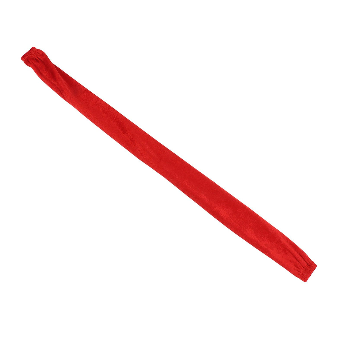 Chain Cover Dustproof Wire Flannelette Cloth 60cm Length 5cm Width with Zipper for Protection Red