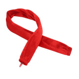 Chain Cover Dustproof Wire Flannelette Cloth 60cm Length 5cm Width with Zipper for Protection Red - 45-Degree Angle