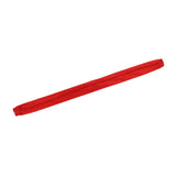 Chain Cover Dustproof Wire Flannelette Cloth 60cm Length 5cm Width with Zipper for Protection Red