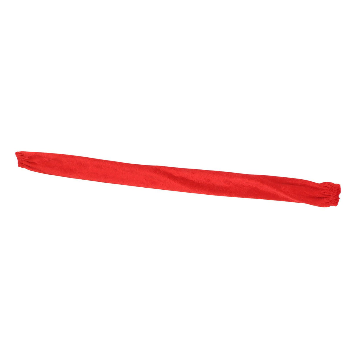 Chain Cover Dustproof Wire Flannelette Cloth 60cm Length 5cm Width with Zipper for Protection Red
