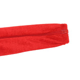 Chain Cover Dustproof Wire Flannelette Cloth 60cm Length 5cm Width with Zipper for Protection Red - Extra Image