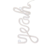 LED Neon Sign Yeah Shape Wall Decor Neon Night Light Uniform Soft Lighting LED Sign Warm White