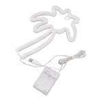 LED Neon Lamp Coconut Tree Wall Decorative Lamp USB Powered Night Light for Bedroom Toggle Switch