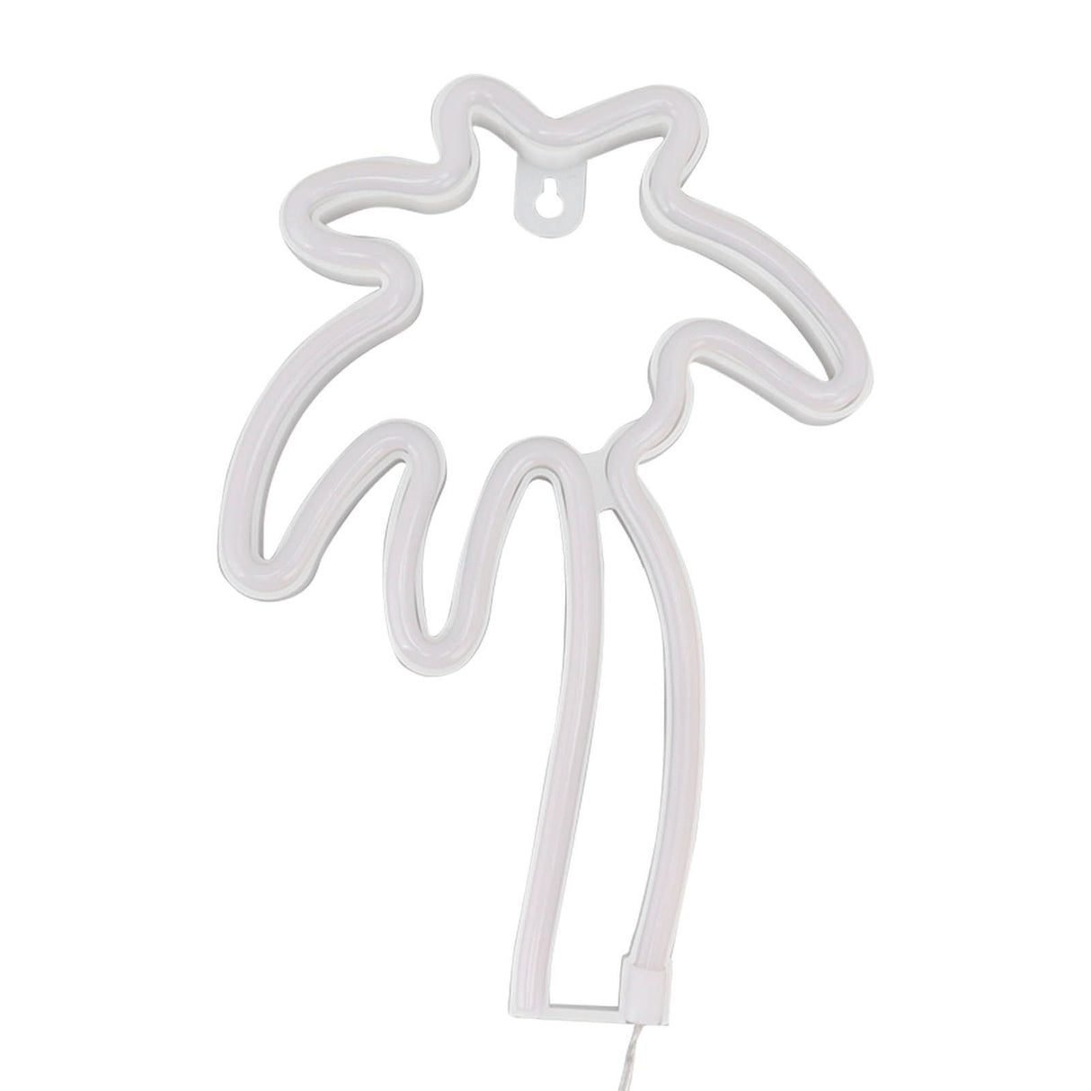 LED Neon Lamp Coconut Tree Wall Decorative Lamp USB Powered Night Light for Bedroom Toggle Switch