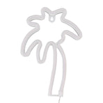 LED Neon Lamp Coconut Tree Wall Decorative Lamp USB Powered Night Light for Bedroom Toggle Switch