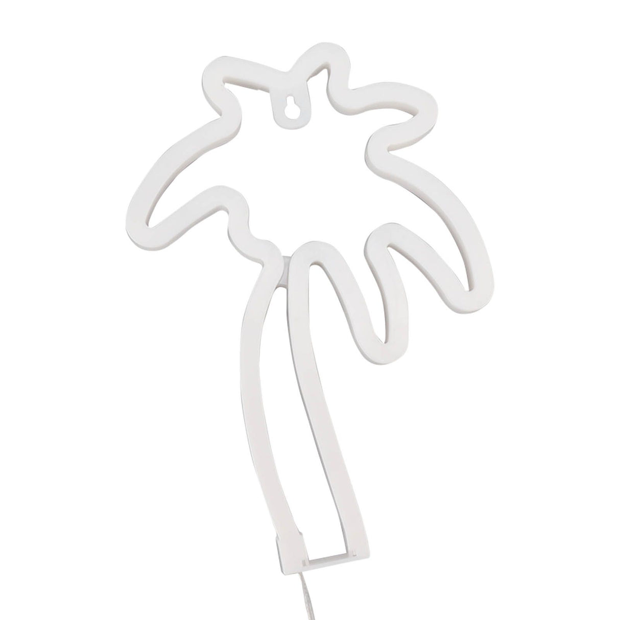 LED Neon Lamp Coconut Tree Wall Decorative Lamp USB Powered Night Light for Bedroom Toggle Switch