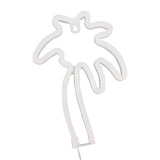 LED Neon Lamp Coconut Tree Wall Decorative Lamp USB Powered Night Light for Bedroom Toggle Switch