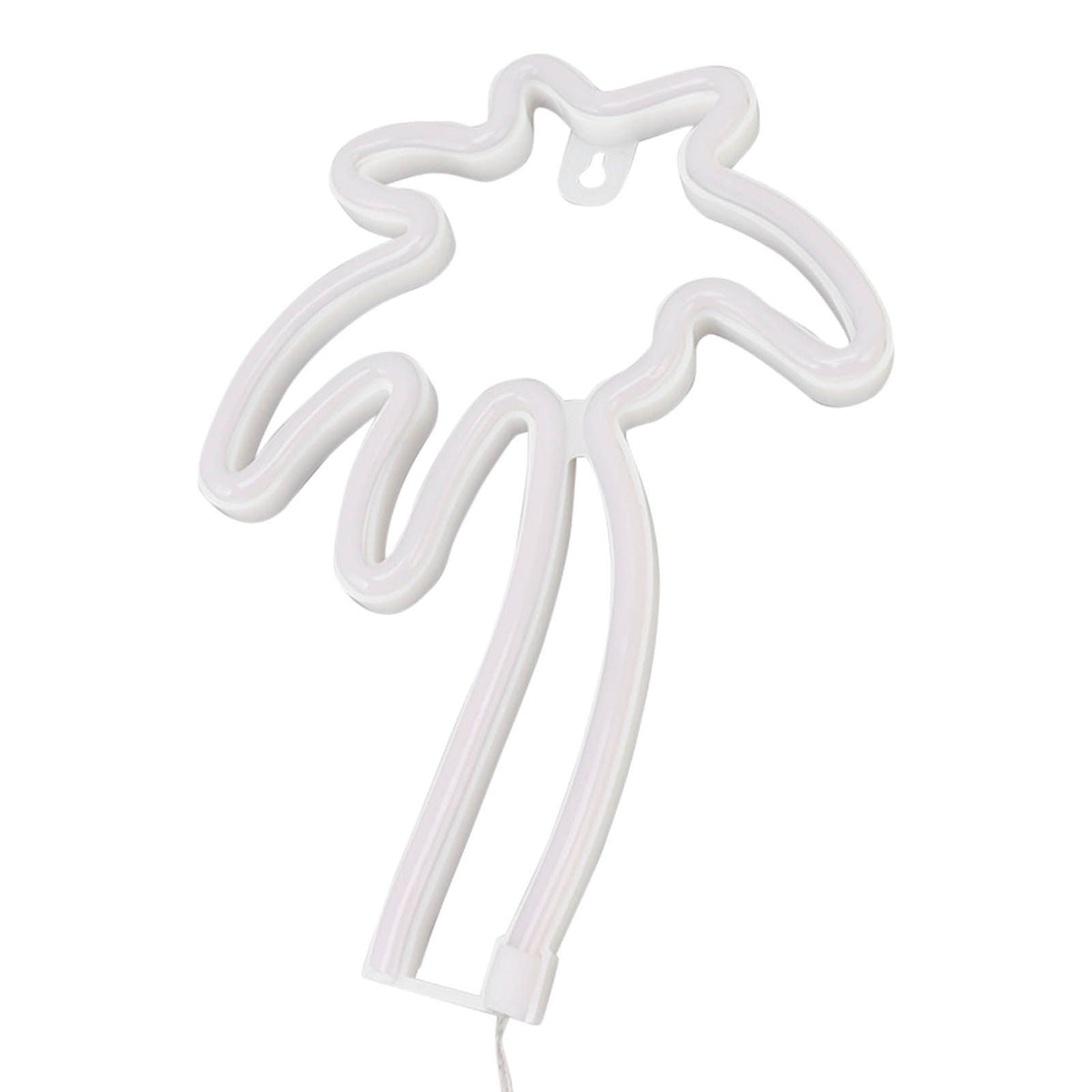 LED Neon Lamp Coconut Tree Wall Decorative Lamp USB Powered Night Light for Bedroom Toggle Switch