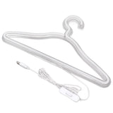 Coat Hanger LED Neon Sign Decorative Wall Hanging Sign for Room Bedroom Store Holiday Wall Decoration