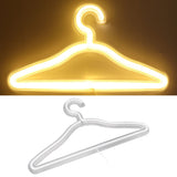 Coat Hanger LED Neon Sign Decorative Wall Hanging Sign for Room Bedroom Store Holiday Wall Decoration - Extra Image