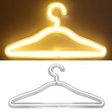 Coat Hanger LED Neon Sign Decorative Wall Hanging Sign for Room Bedroom Store Holiday Wall Decoration - Extra Image