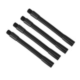 4 Pcs Gooseneck Lamp Hose Aluminium 10mm Caliber Flexible Table Desk Lamp Hose Lighting Fittings 12cm