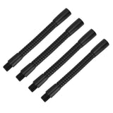 4 Pcs Gooseneck Lamp Hose Aluminium 10mm Caliber Flexible Table Desk Lamp Hose Lighting Fittings 12cm - Low Angle