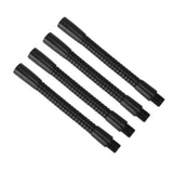 4 Pcs Gooseneck Lamp Hose Aluminium 10mm Caliber Flexible Table Desk Lamp Hose Lighting Fittings 12cm
