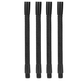 4 Pcs Gooseneck Lamp Hose Aluminium 10mm Caliber Flexible Table Desk Lamp Hose Lighting Fittings 15cm