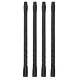 4 Pcs Gooseneck Lamp Hose Aluminium 10mm Caliber Flexible Table Desk Lamp Hose Lighting Fittings 20cm - Front View